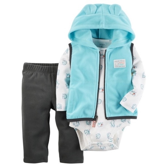 Carter's 3pc Vest Set - Picture 2 of 2